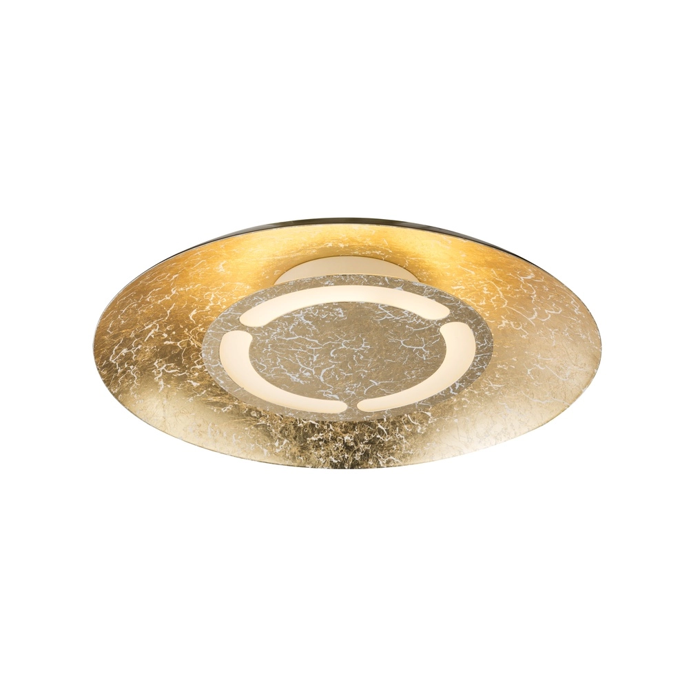Lampe de plafond Tabea Ø 34,5 cm d’or