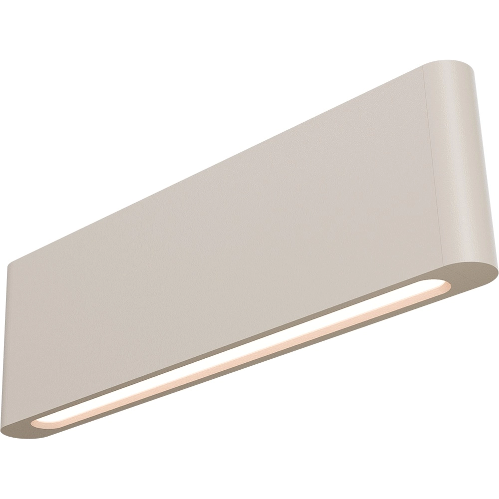 Spot mural moderne Atina 34cm crème