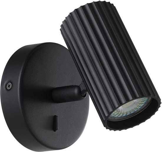 Spot monté en surface Portillo Simple, Noir