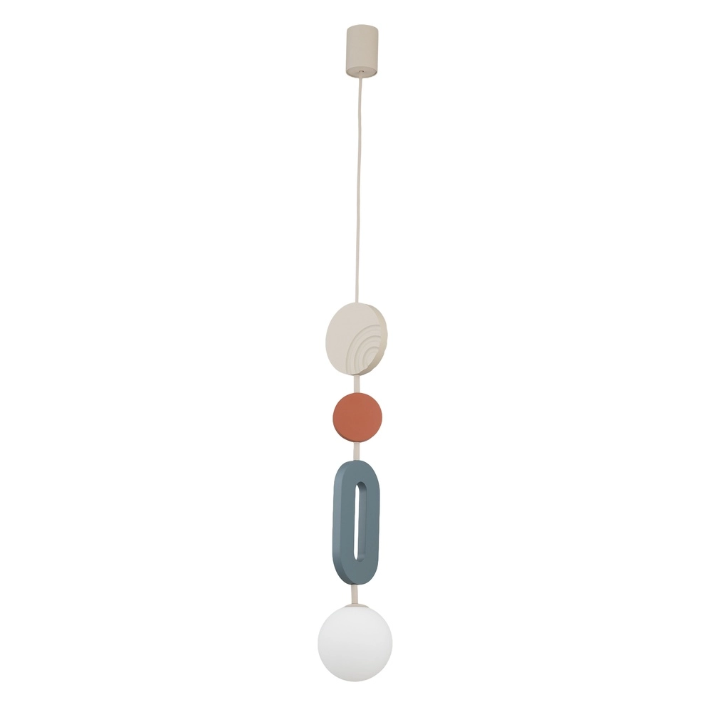 Lampe pendante unique Drops Color Umbra Blue Lyora 5903139111959