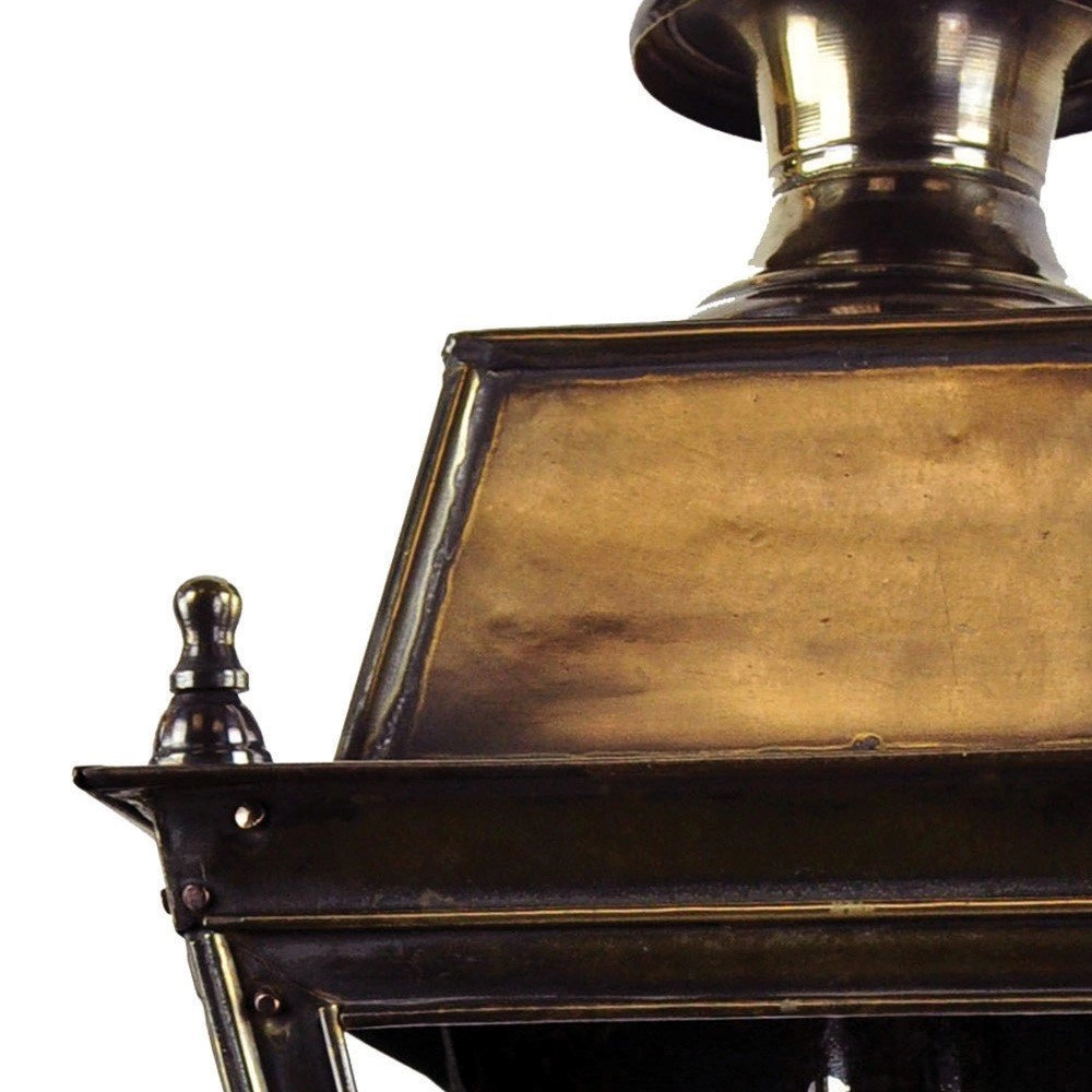 Lampe suspendue rurale Balmoral 56cm - laiton (pb) Limehouse