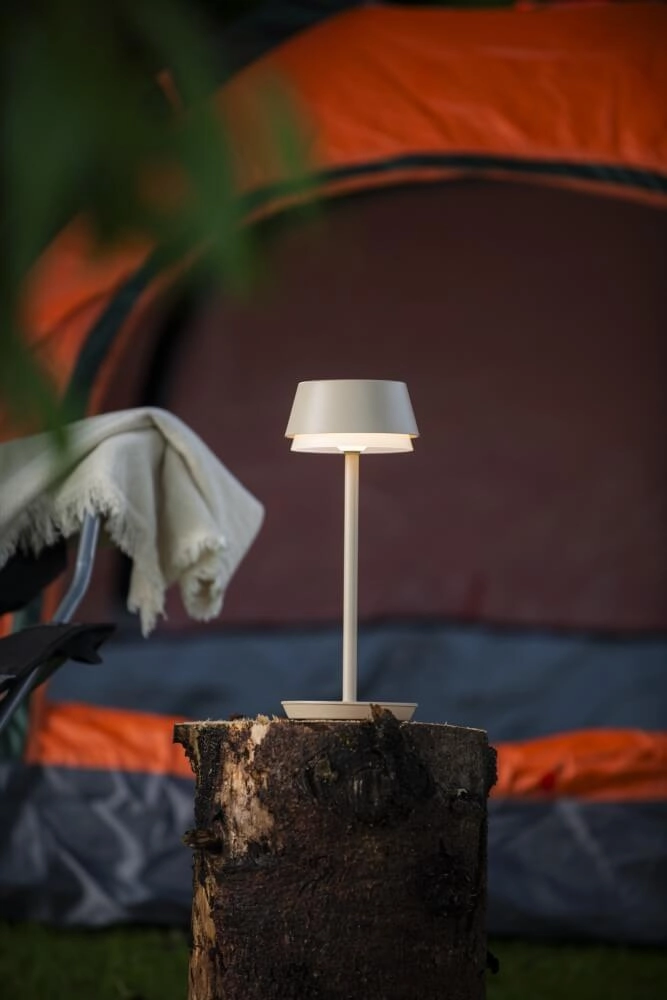 Lampe de table Lyon couleur sable avec fonction RVB KonstSmide 7318307830330