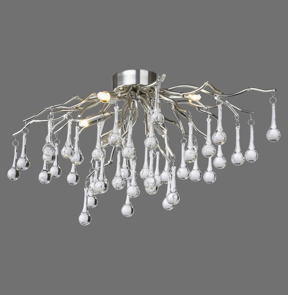 Lustre Icicle métal 60cm Paul Neuhaus 4012248352076
