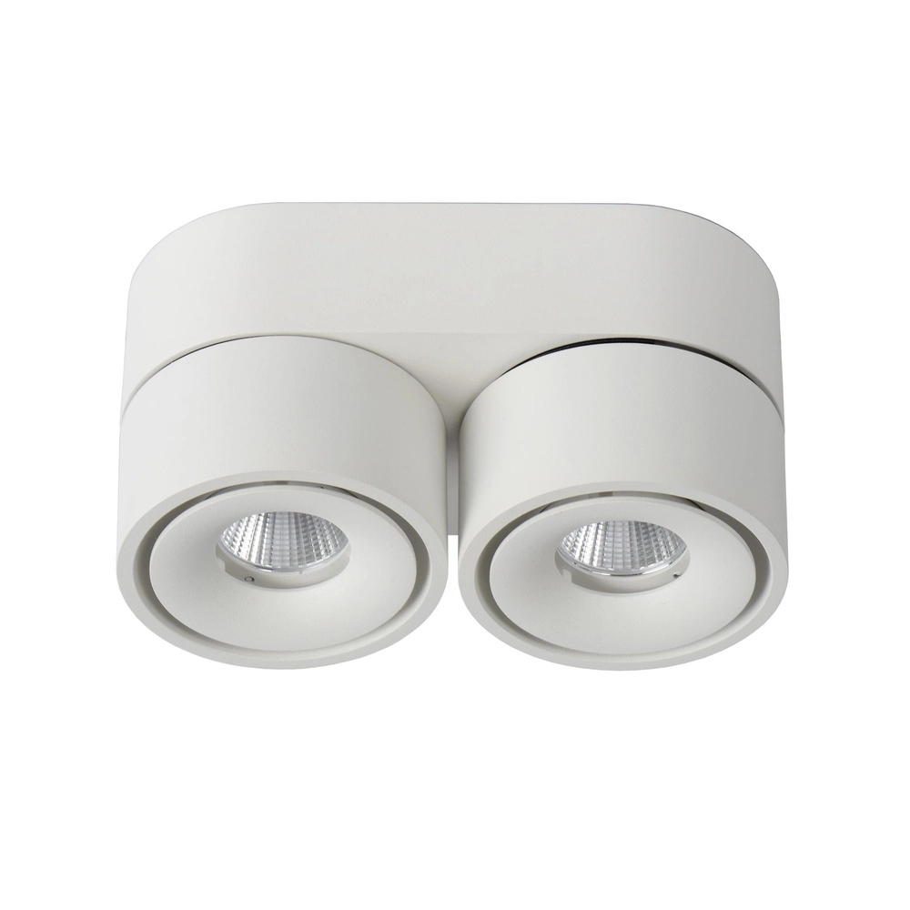 Projecteur de plafond Yumiko Double blanc