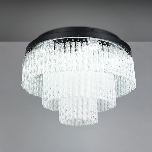 Lampe de plafond à design Vono Noir Trio 4017807682236