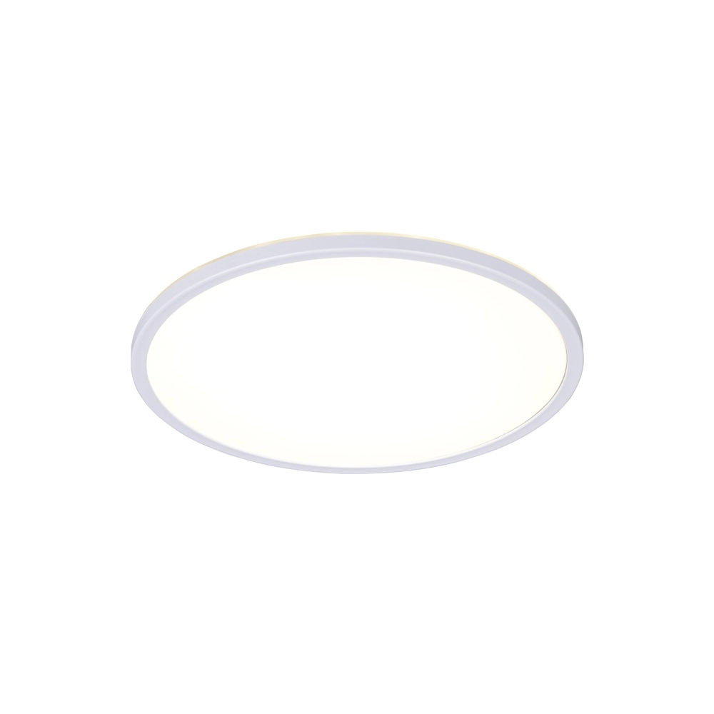 Éclairage de plafond rond Emra blanc Ø 42cm Trio 4017807704136