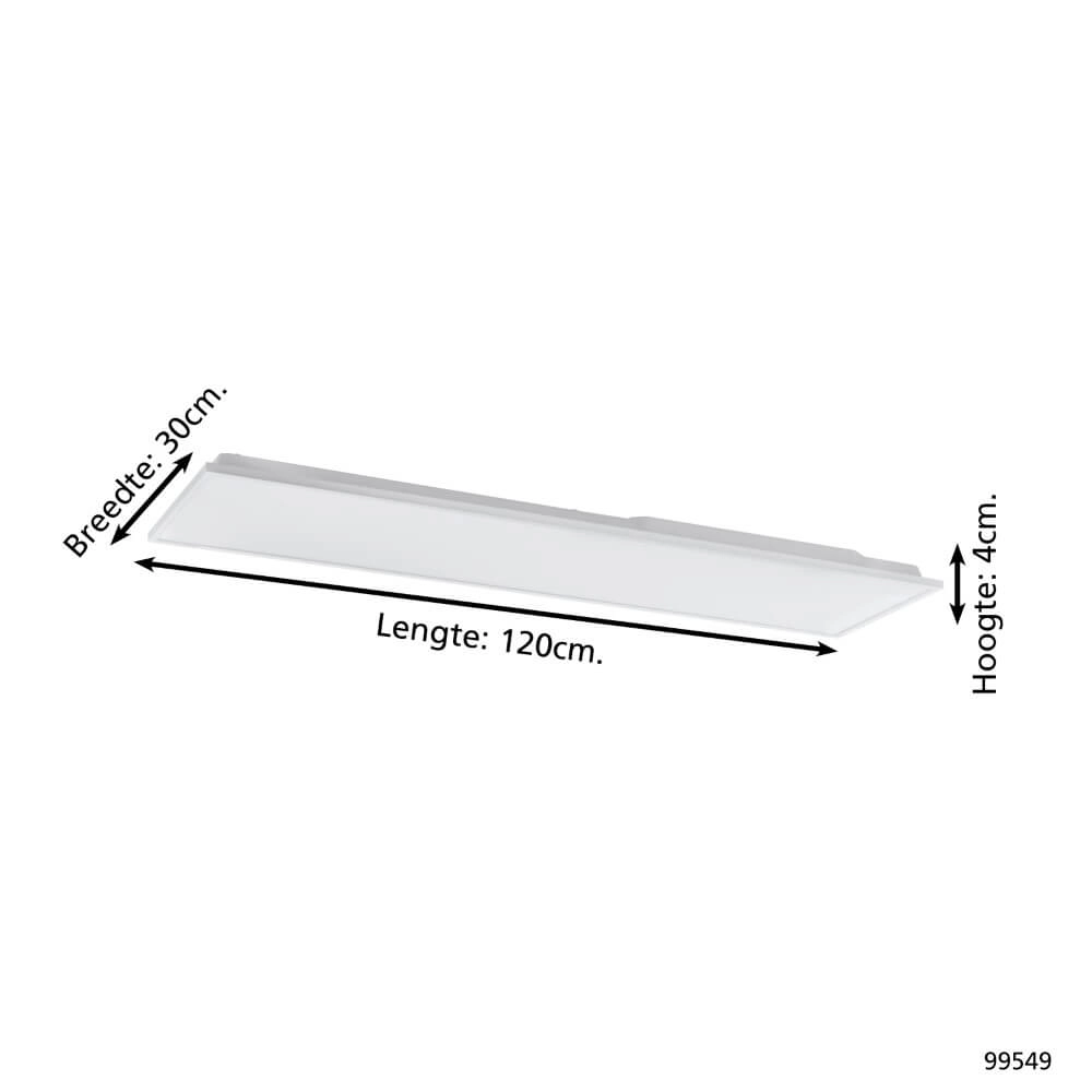 Plafonnier Zigbee Herrora-Z 120x30cm Eglo 9002759995492