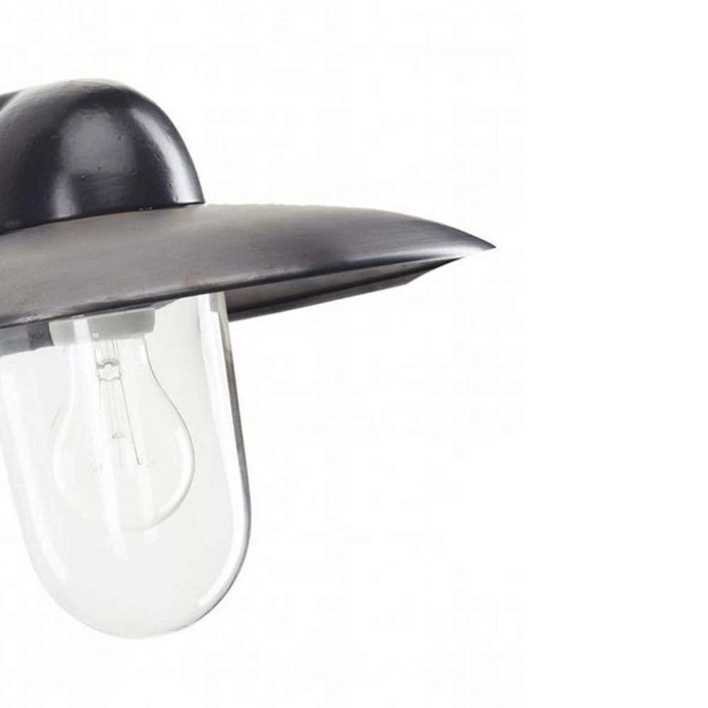 Lampe extérieure de l'industrie Fabrique noir avec du vieux cuivre KS 8714732118903