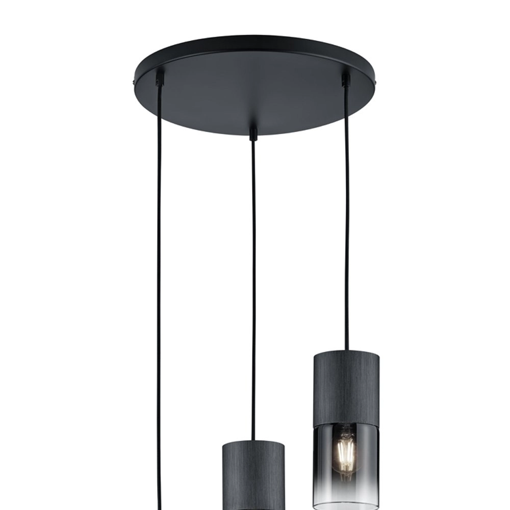 Lampe à suspension Robin vide 3 lumières Trio 4017807435696