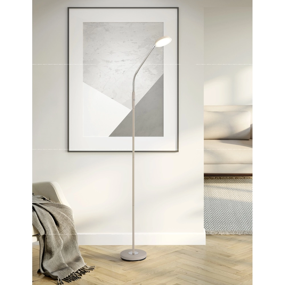 Lampe de lecture Silvio brun sable Globo 9007371581047