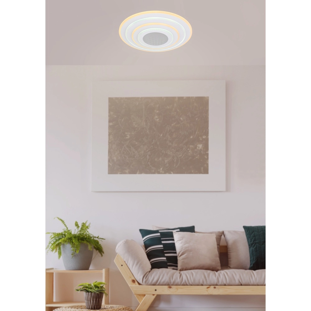 Lampe de plafond élégante Jocelyn Blanc Globo 9007371407682