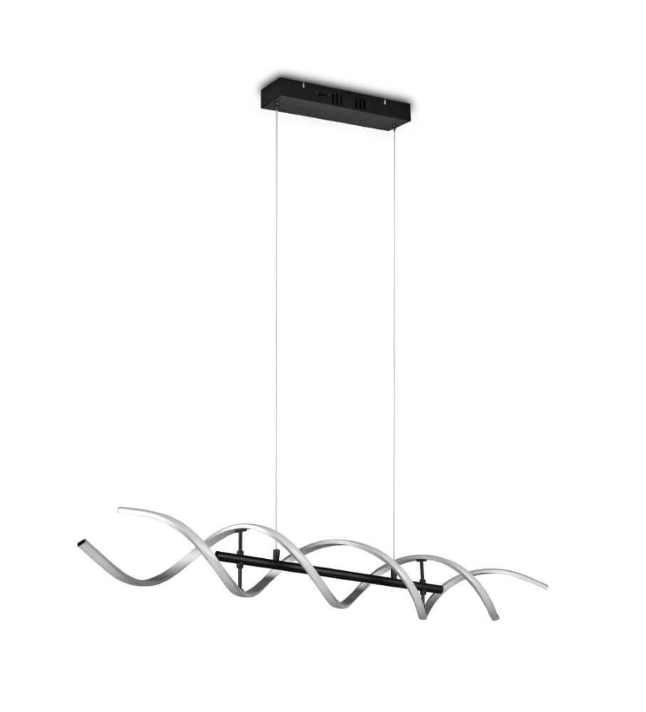 Lampe à suspension LED design Sequence métal brossé Trio 4017807540710