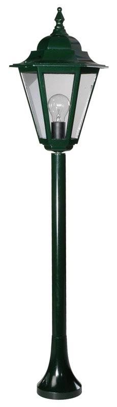 Lampe de terrasse classique Teccia 102 cm noir