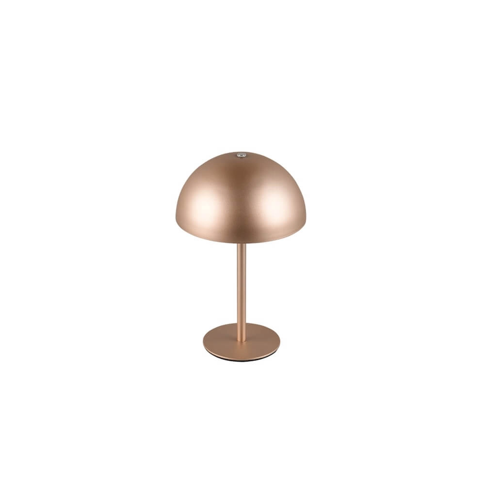 Lampe de table Munoz marron café Ø 13cm Trio 4017807642537