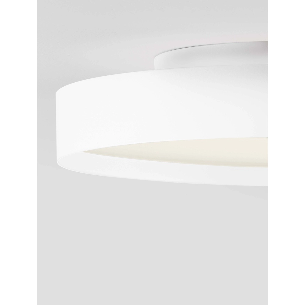 Plafonnier Roi blanc Ø 40cm Lyora 5212017448927