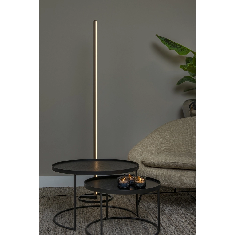 Lampe sur pied LED de 155 cm Braga Champagne Premium by Lucide 5411212234452