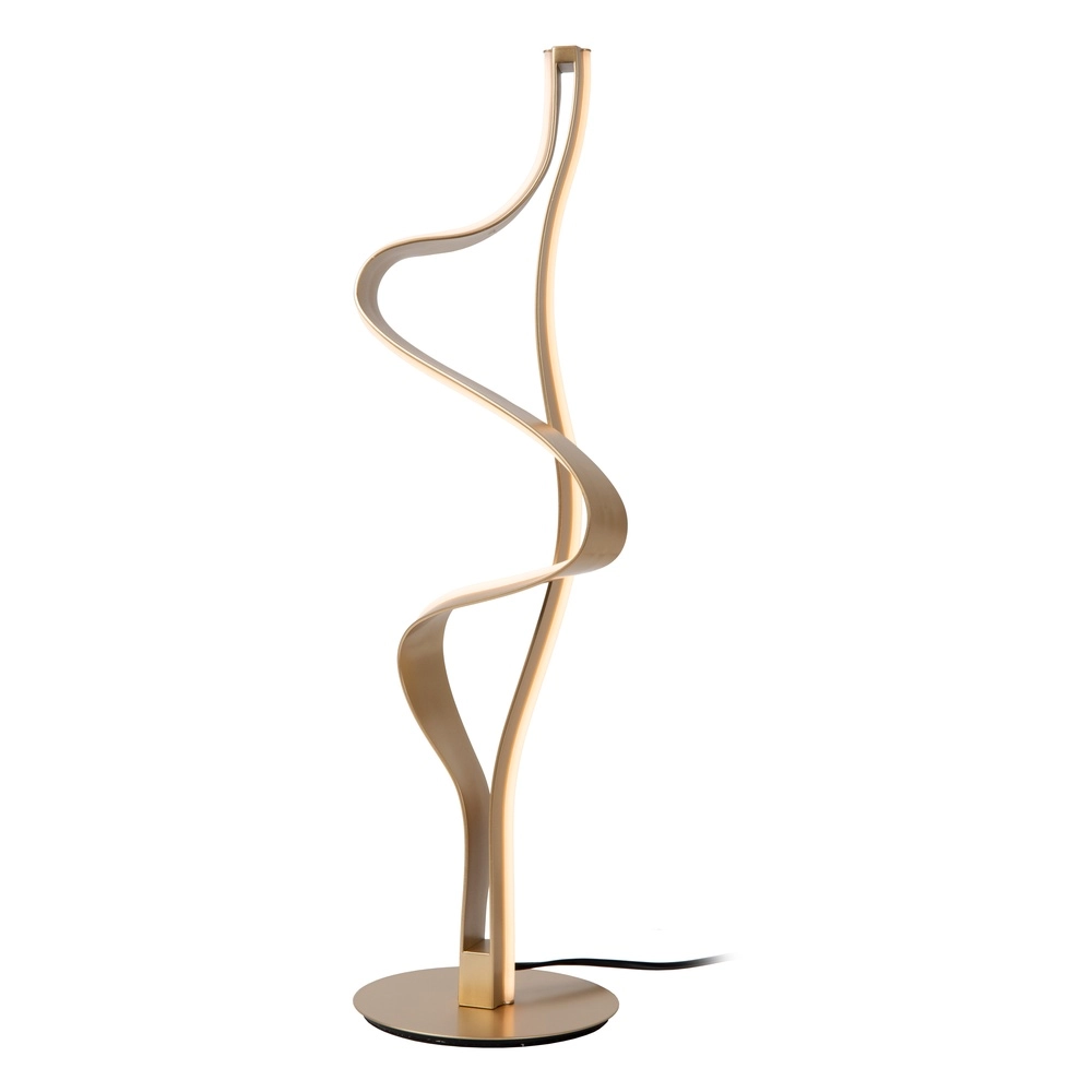 Lampe de table Lambada Curl Gold Premium by Lucide 5411212520876