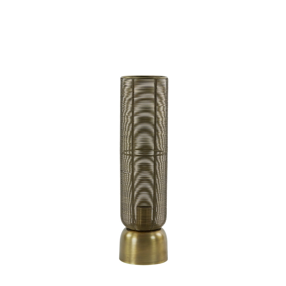 Lampe de table Lezuza Ø 13,5 cm de bronze Light & Living 8717807659899