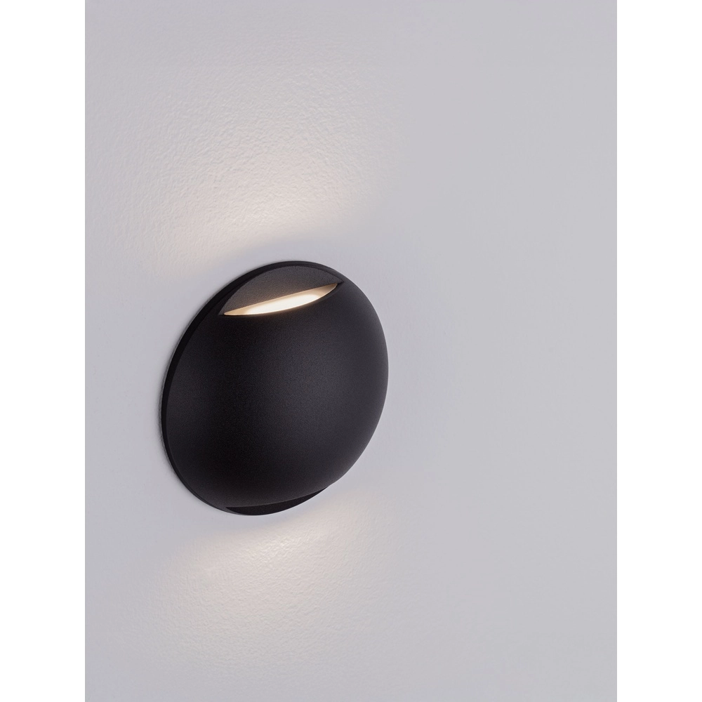 Applique murale Passo Double Noir Lyora 5212017478658