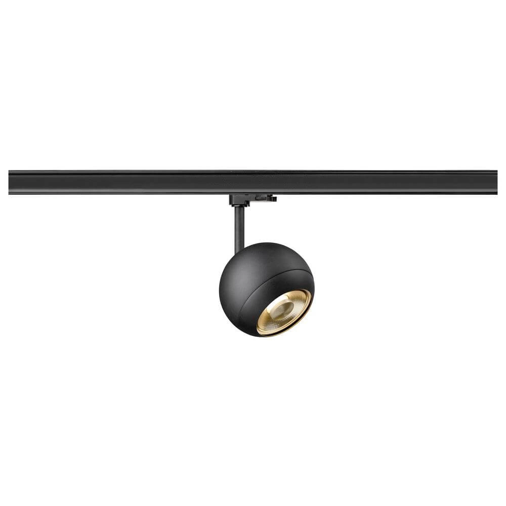 Spot pour le rail Light Eye 150 noir Ø 15cm 3 phases