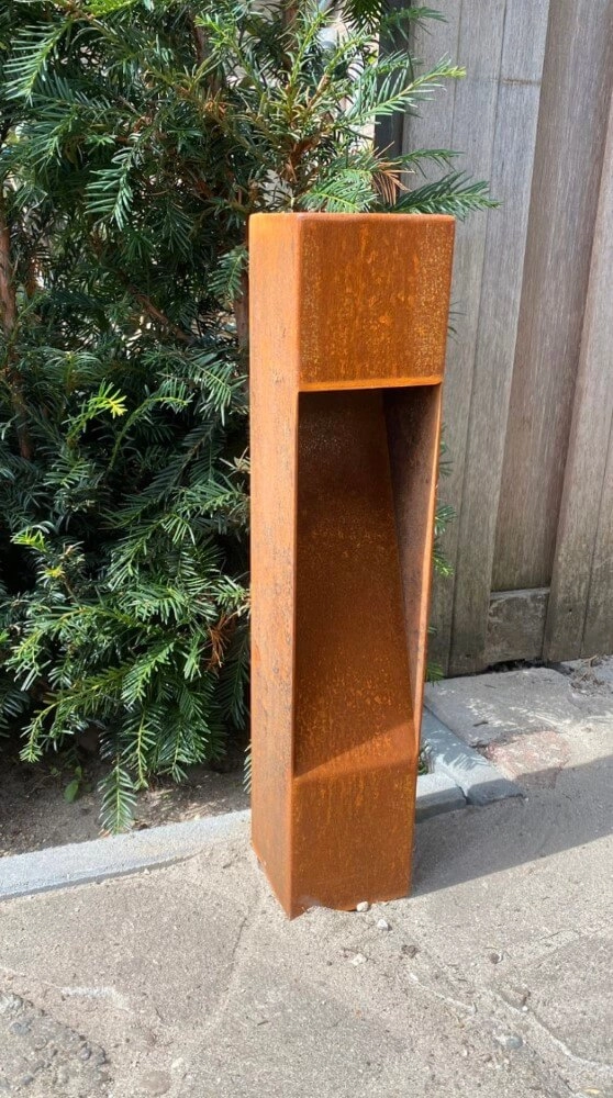 Éclairage de chemin Gis 50cm corten LightLux 6150535596517