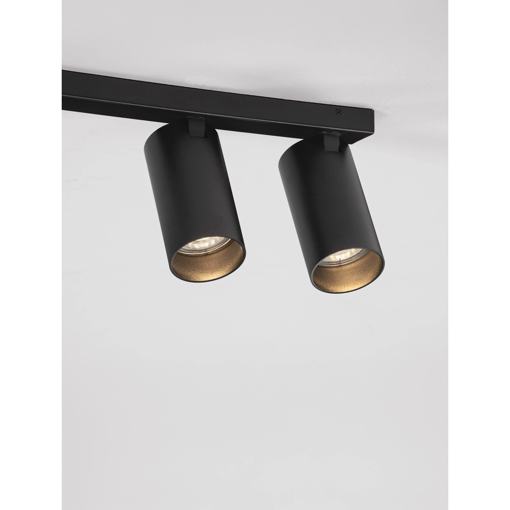 Plafonnier 3 lumières Oso noir Lyora 5212017465061