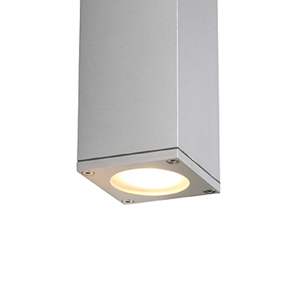 Briquet carré de haut en bas Theo Up-Down Out gris métallisé SLV 4024163097208