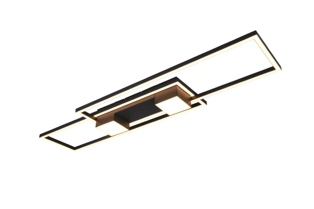 Plafonnier LED 100x28 Albany noir Trio 4017807610291