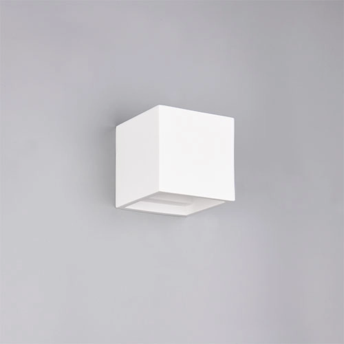 Lampe murale de conception Dadi plâtre - blanc Trio 4017807692341