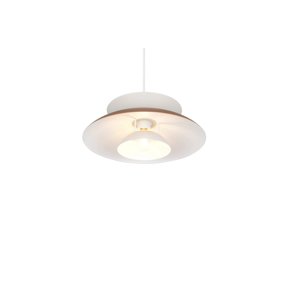 Conception de la lampe suspendue Amarila marron moka Ø 40cm Trio 4017807682779