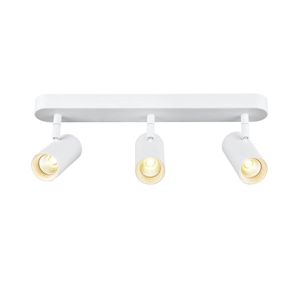 Spot monté en surface Noblo blanc 3 lumières 2700K