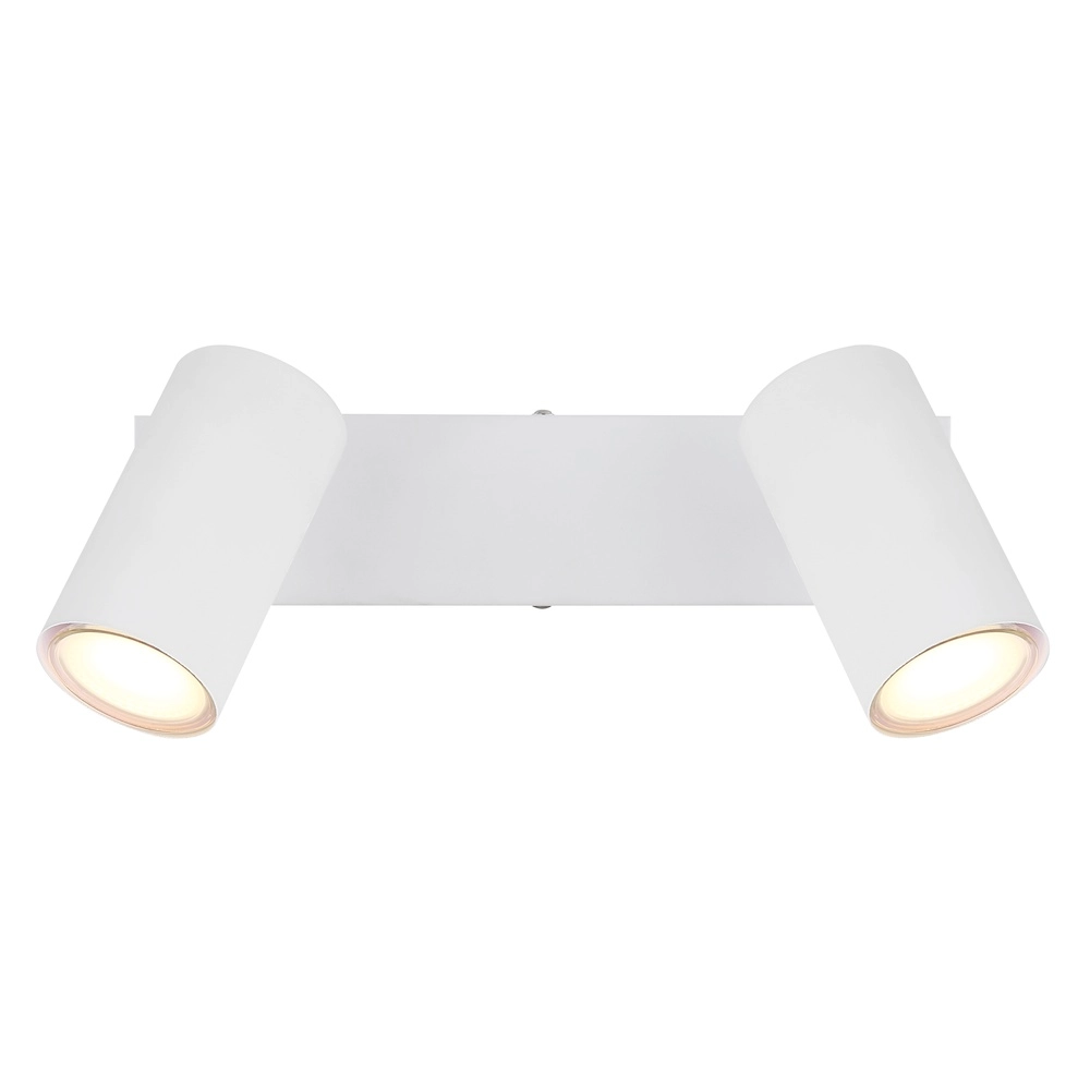 Lampe de plafond à deux lampes Robby Blanc Globo 9007371433520