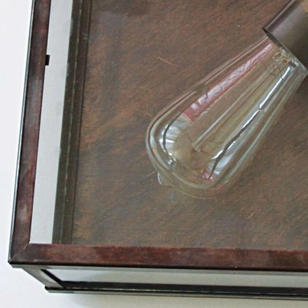 Lampe d'extérieur rurale Vitre 1L 25 cm Authentage 8716803505360