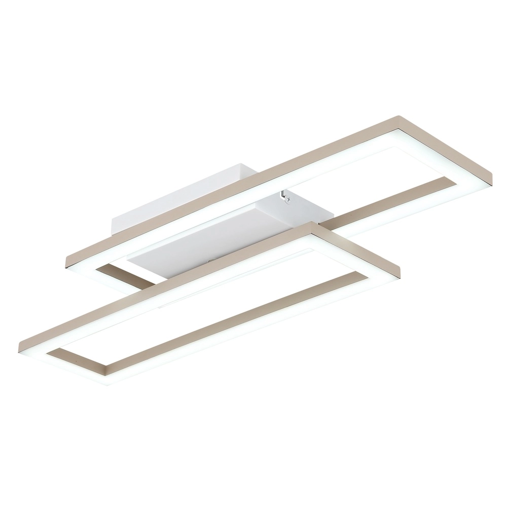Plafonnier moderne Wilton brun sable 15.5cm Globo 9007371578801