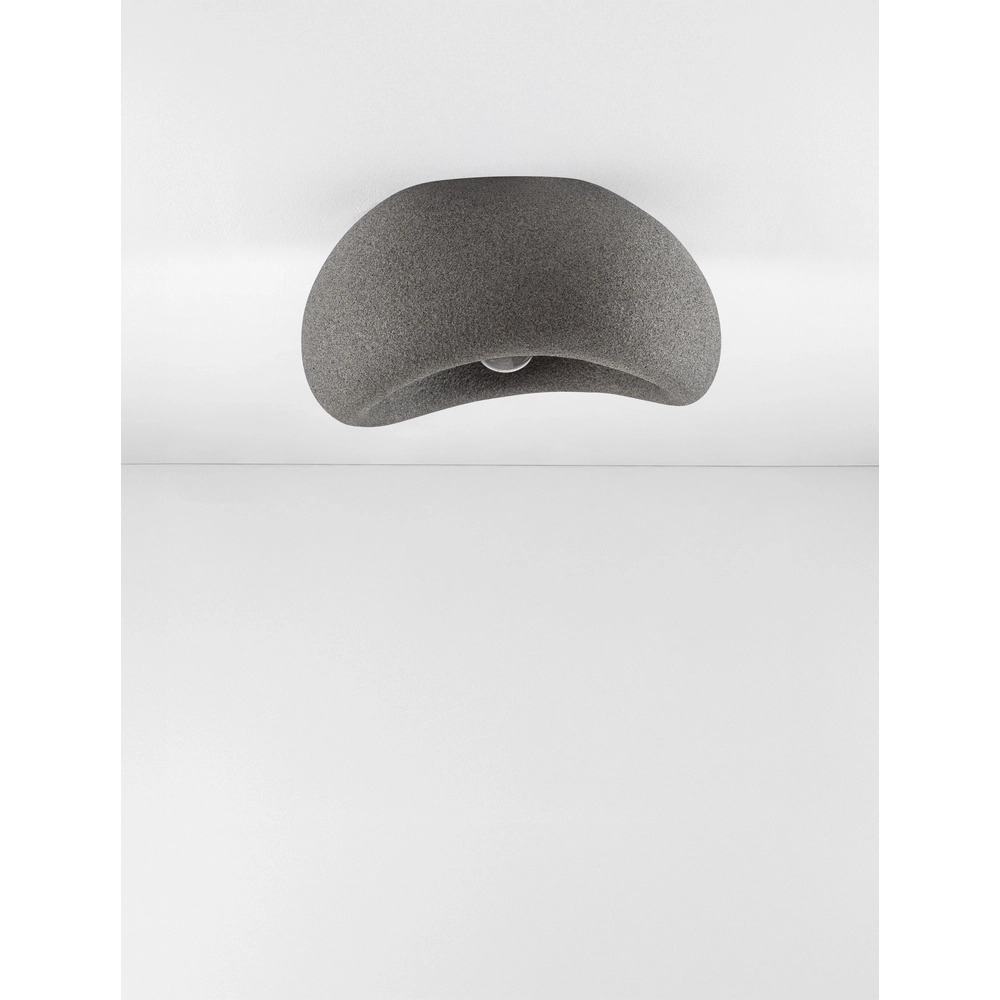 Plafonnier naturel Aere gris 40cm Lyora 5212017476753