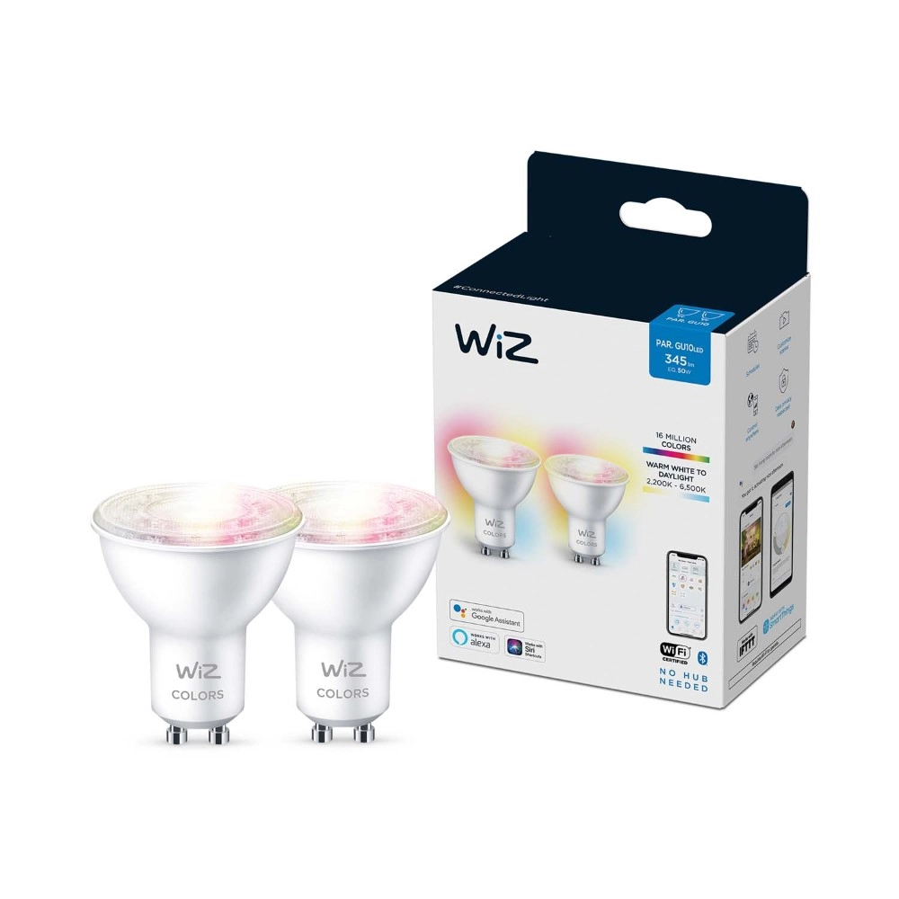 2x 4,8W - GU10 - Led WiZ 8719514551039