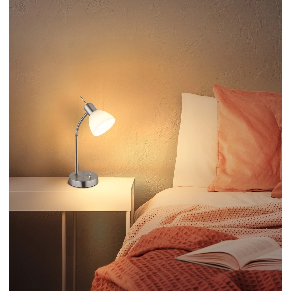 Lampe de bureau Malte nickel Globo 9007371450541