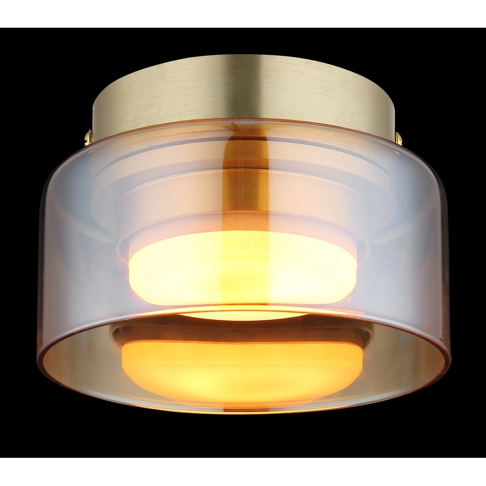 Lampe de plafond à design Higgins Or Globo 9007371525812