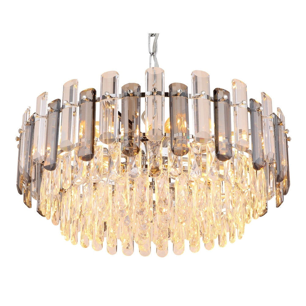 Chandelier Orgina Chrome avec cristal Globo 9007371487141