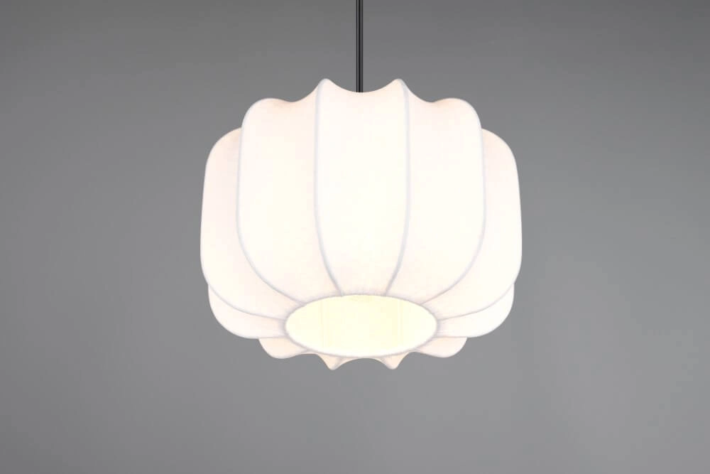 Suspension design blanche Madleine Ø 25cm Trio 4017807637465