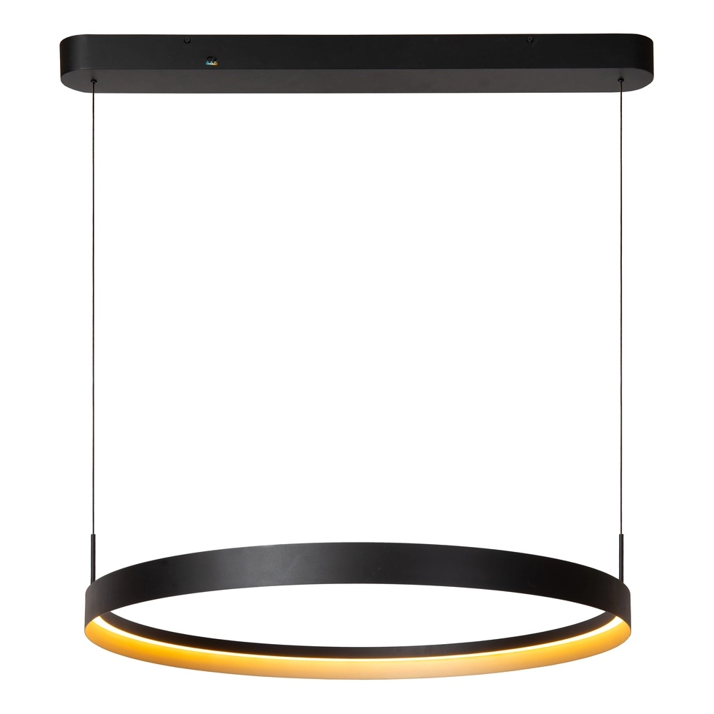 Lampe pendante de conception Radiant noir Ø 80cm
