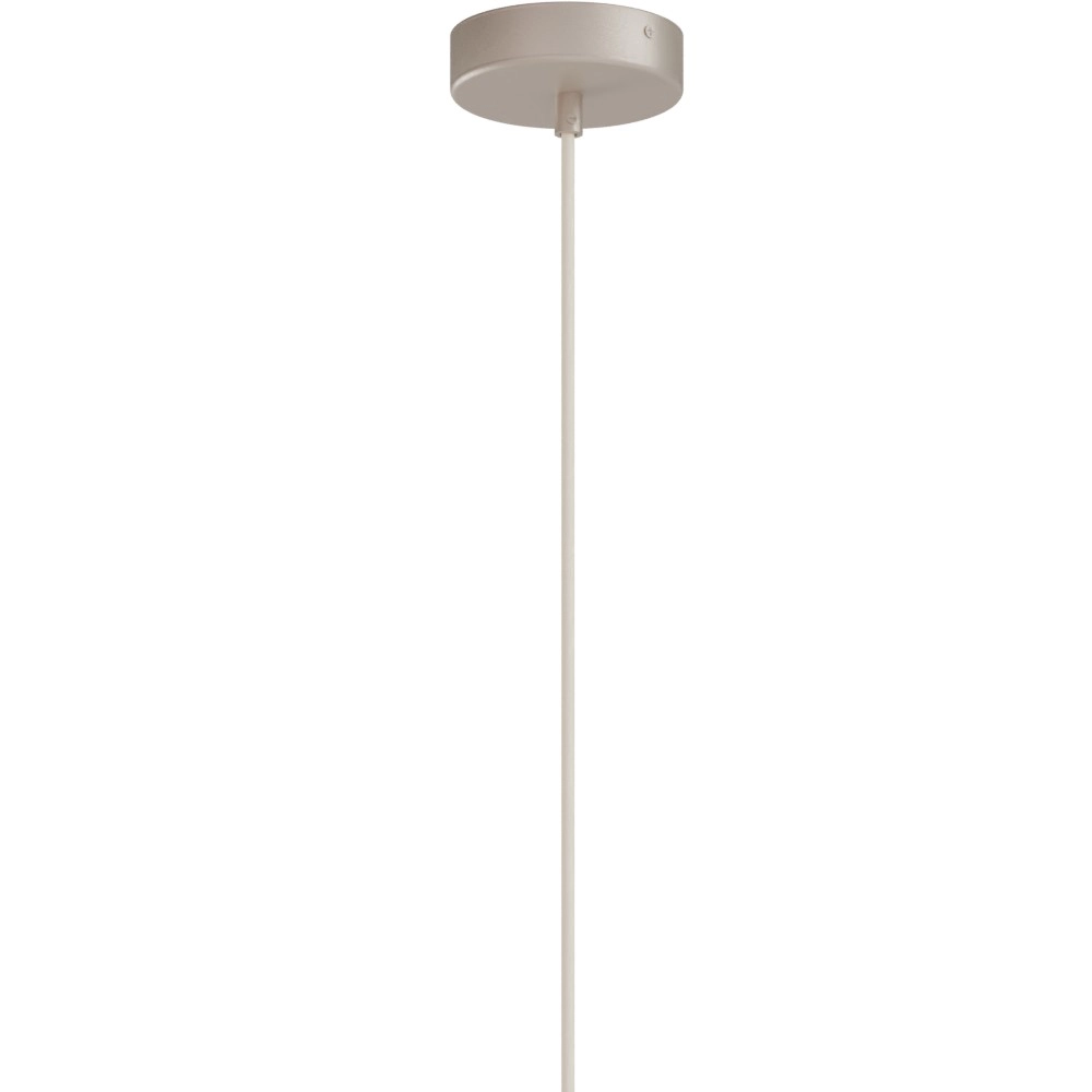 Lampe suspendue Lisbourg Terra beige avec teinte gris beige Masterlight