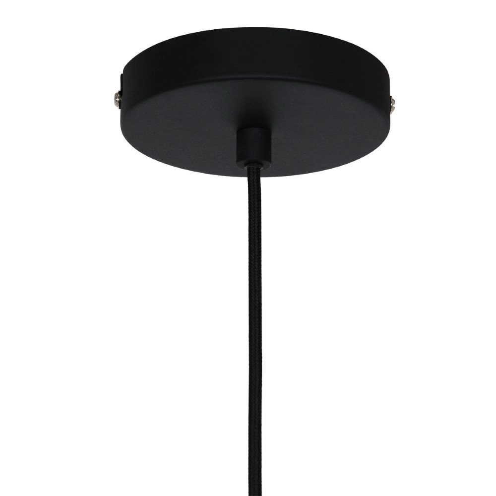 Lampe suspendue noire Krisip Ø 50 cm Steinhauer 8712746132564