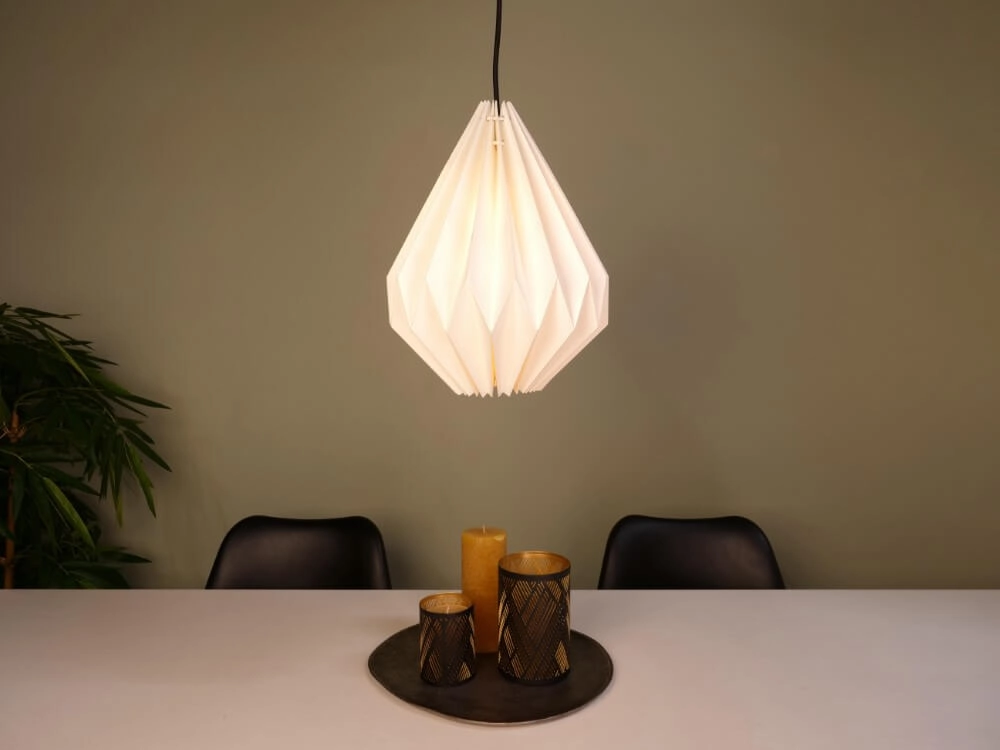 Lampe à suspension Japandi Minting Ø 31 cm Eglo 9002759439323