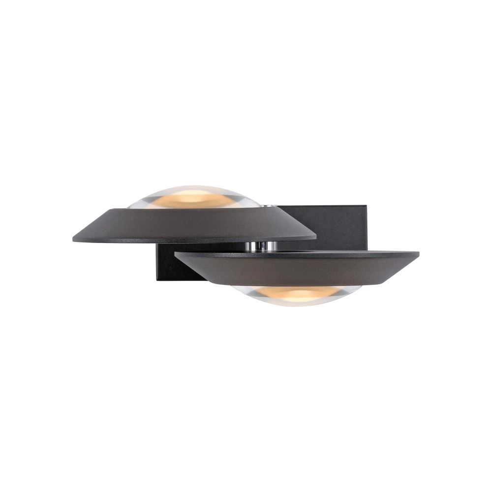 Lumière murale LED 2L Pure Oculis Black Pearl Paul Neuhaus 4012248397008