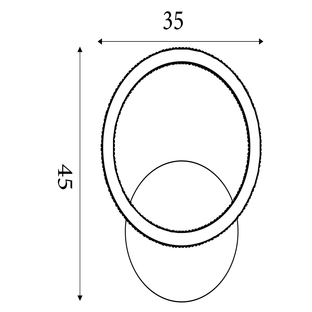 Plafonnier Specs Champagne Single Searchlight 5053423300955