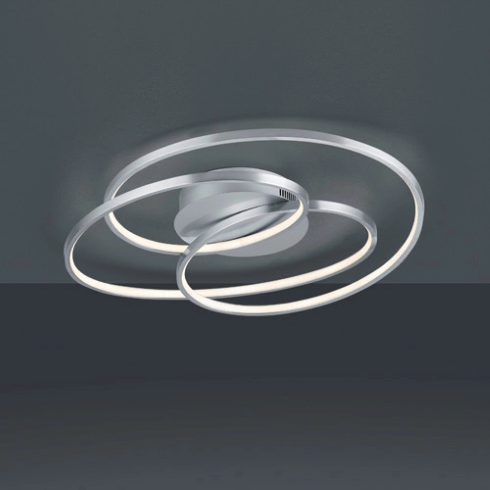 Plafonnier moderne Gale gris Trio 4017807452594