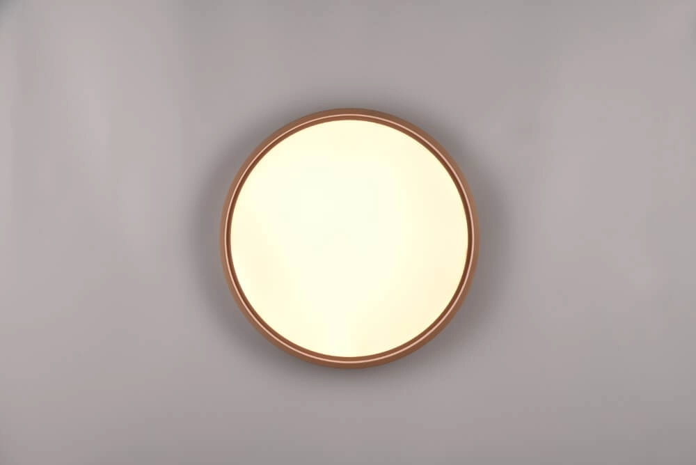 Plafonnier blanc avec marron Doha Trio 4017807575026