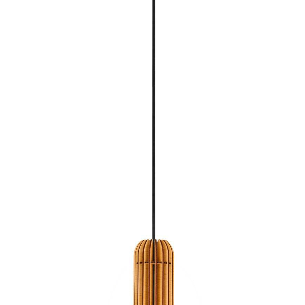 Lampe suspendue en bois Velasco Ø 38 cm Eglo 9008606224050