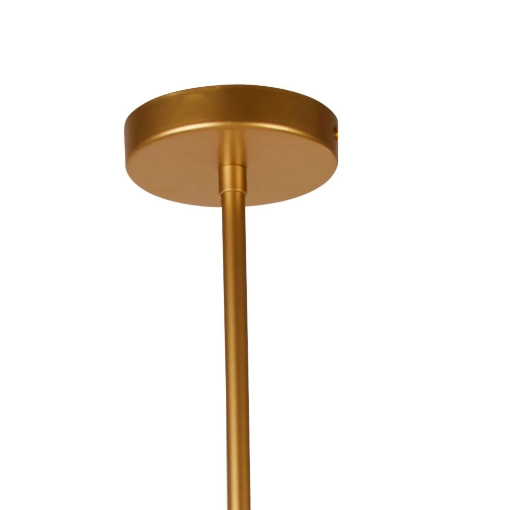 Lampe suspendue dorée Alpha Spider 6 lumières Searchlight 5053423134437